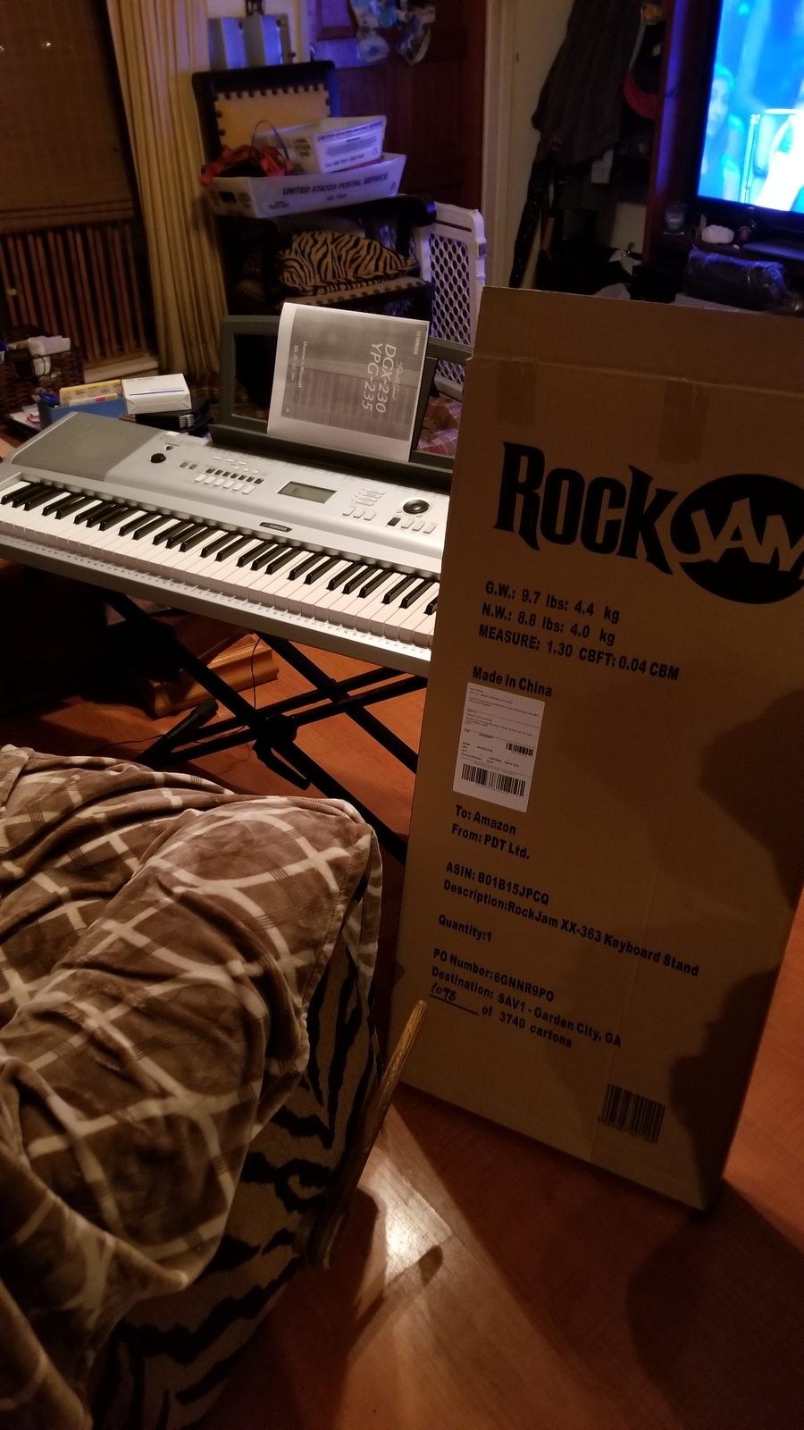 Yamaha PKBX2 DoubleBraced Adjustable XStyle Keyboard Stand eBay