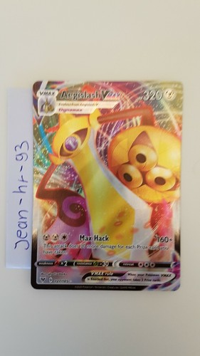  Pokemon Karte aus Vivid Voltage Aegislash Vmax 127185 Booster frisch auf Eng.
