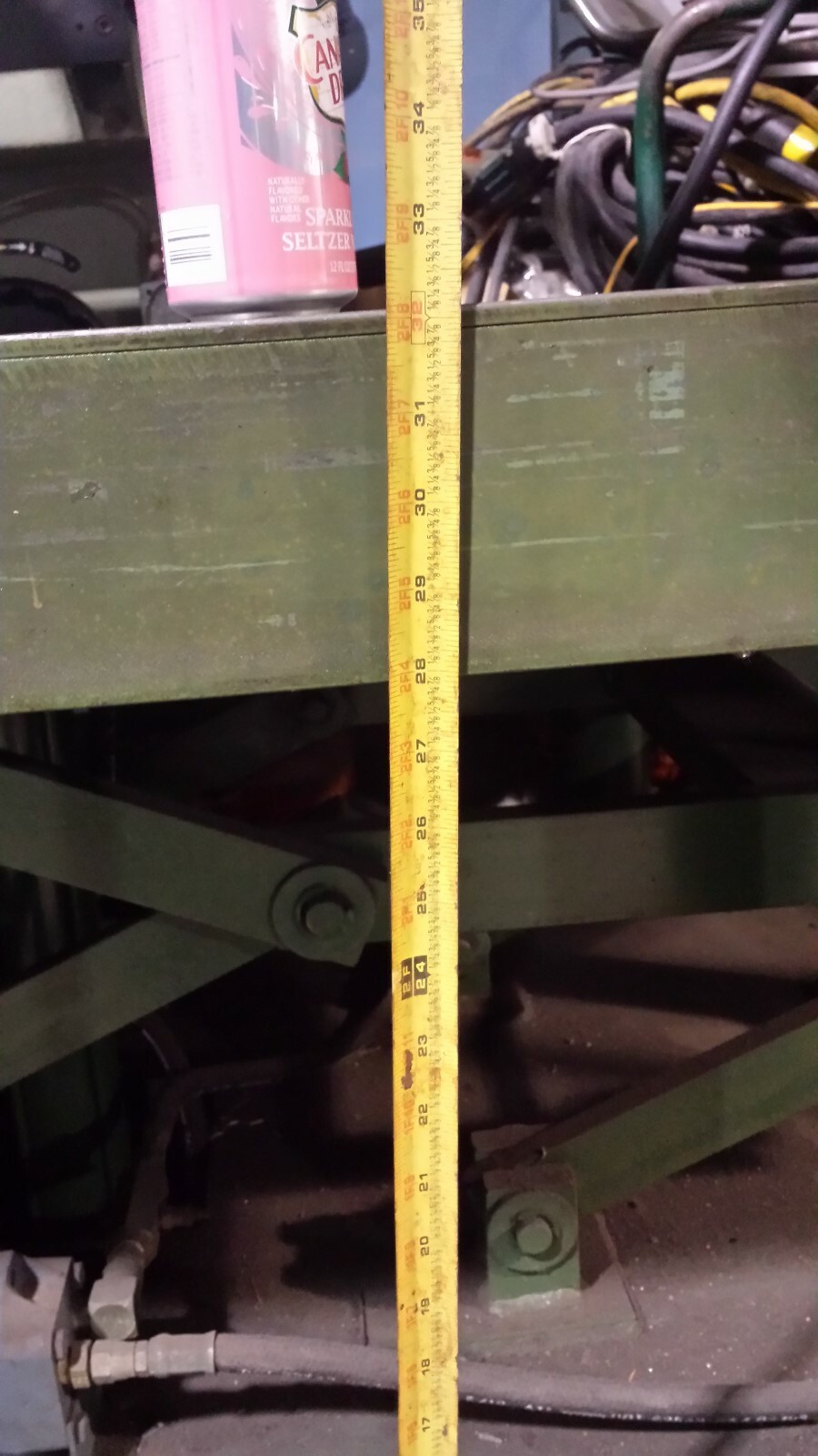 4,000# Lexco Electric Hyd. Die Splitting cart w/36