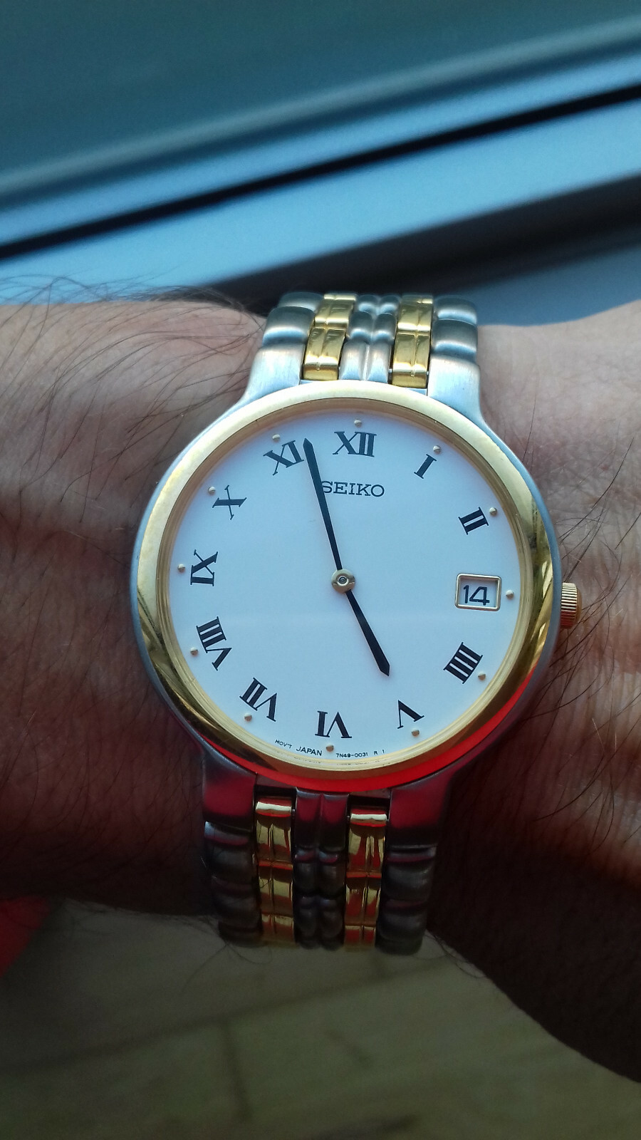 ★美品 70s SEIKO AUTOMATIC 純正 SSブレス 日本製 腕時計 未使用 70s SEIKO ブレスレット 純正SSベルト 日本製 腕時計