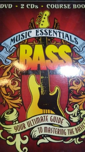 Music Essentials Bass Course Book dvd cds