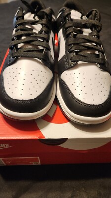 Nike Dunk Low Retro Black White Panda Size 9.5 -New in Box 