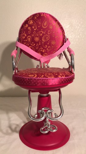 My Generation Salon Chair- raises & lowers w/ footbar!!! For 21 inch dolls (AG)