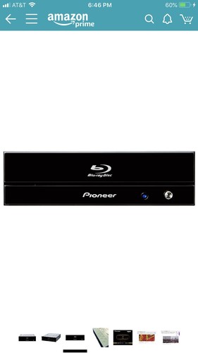 BDR-S11J-BK Pioneer Ultra HD Blu-ray Burner 4K Bluray internal drive BD/DVD/CD