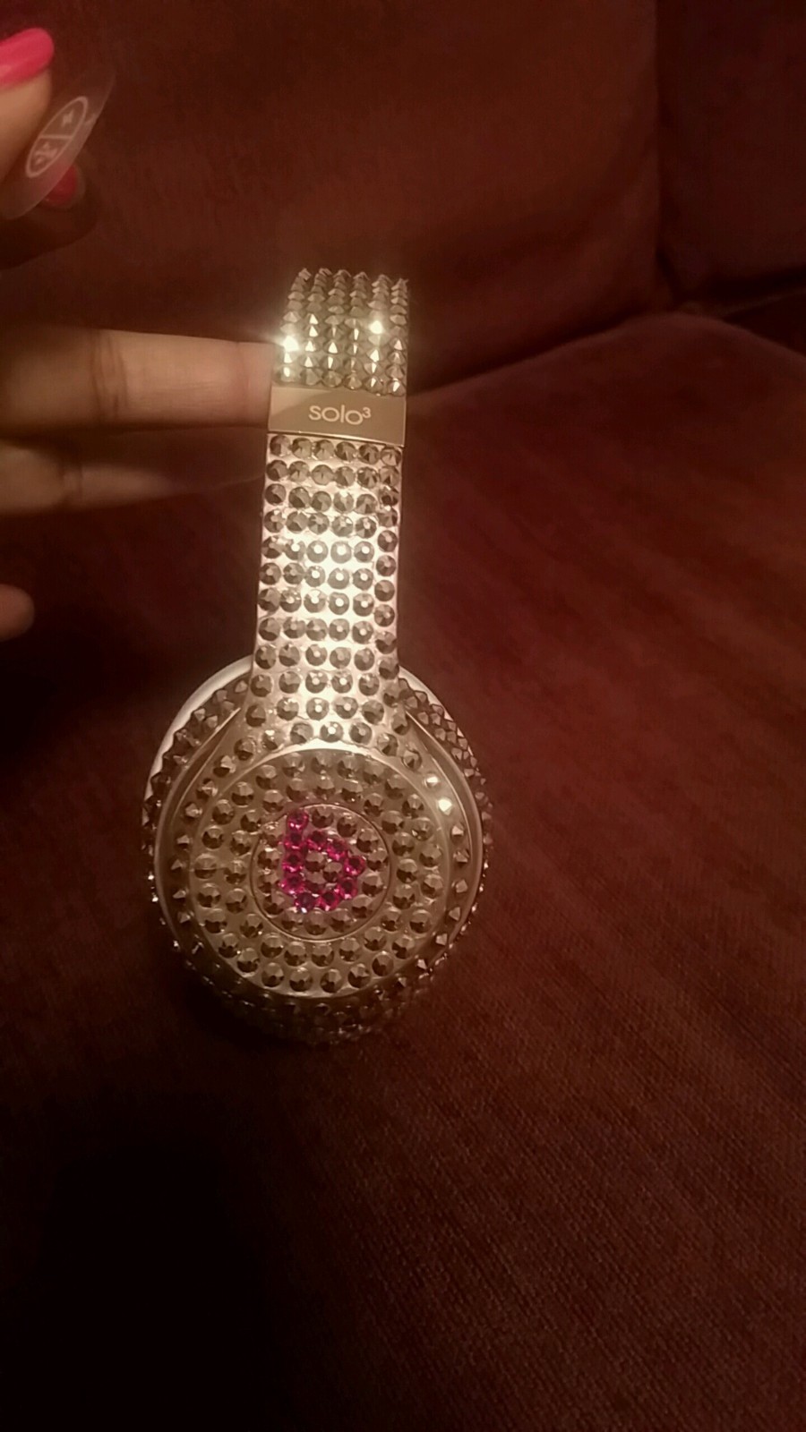 Custom Beats by Dre solo3 Wireless Headphones w/ Swarovski Elements