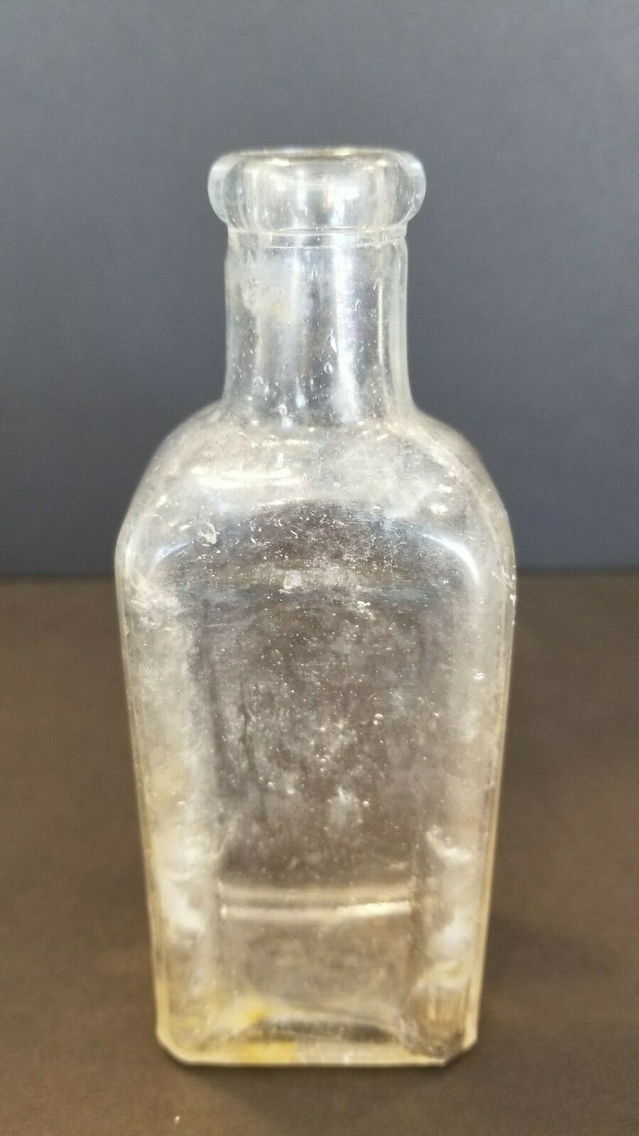 Antique Glass Bottle, Singer Manufacturing Co, 5