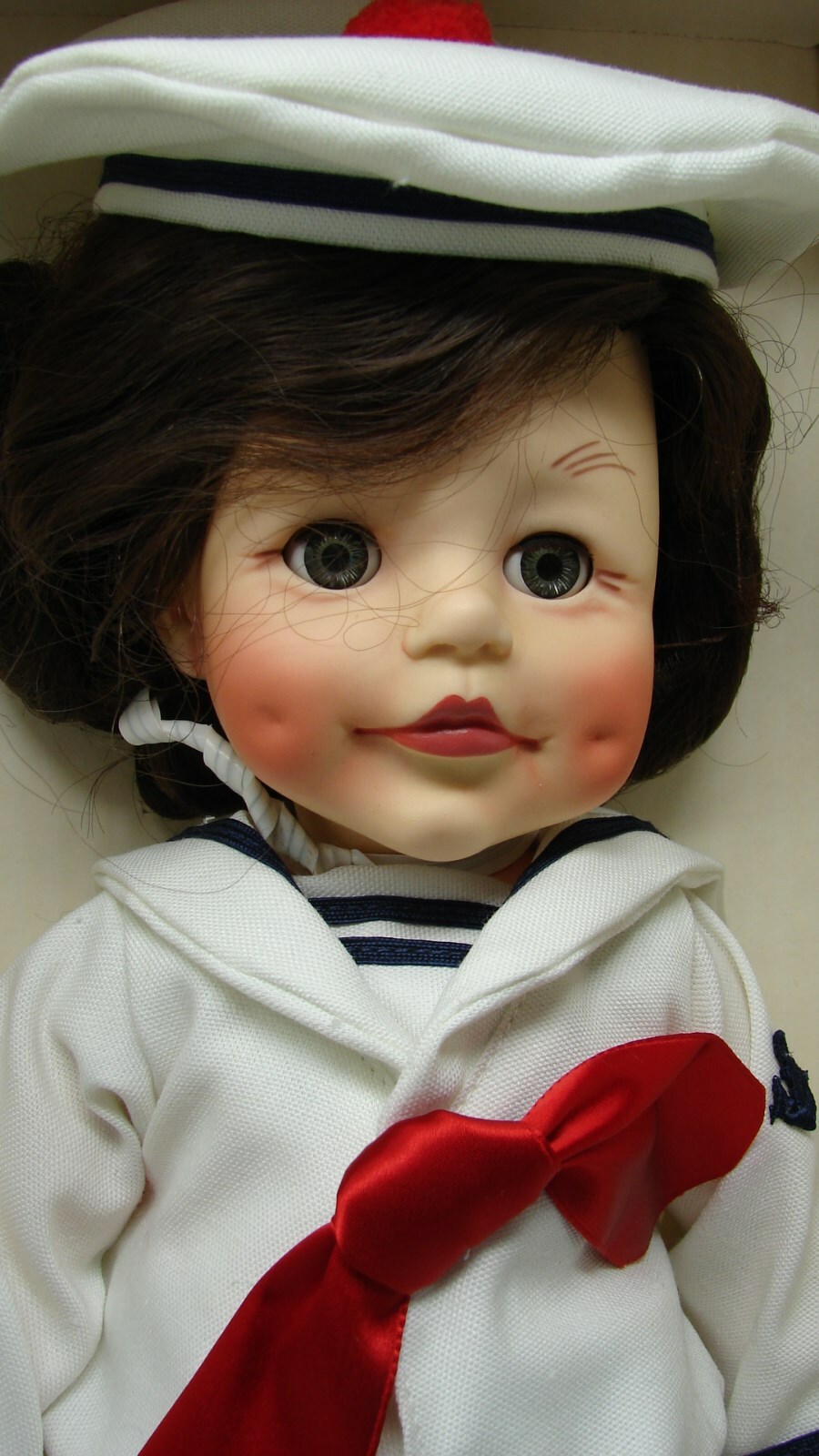 VINTAGE EFFANBEE FAITH WIK ANCHORS AWEIGH GIRL SAILOR DOLL