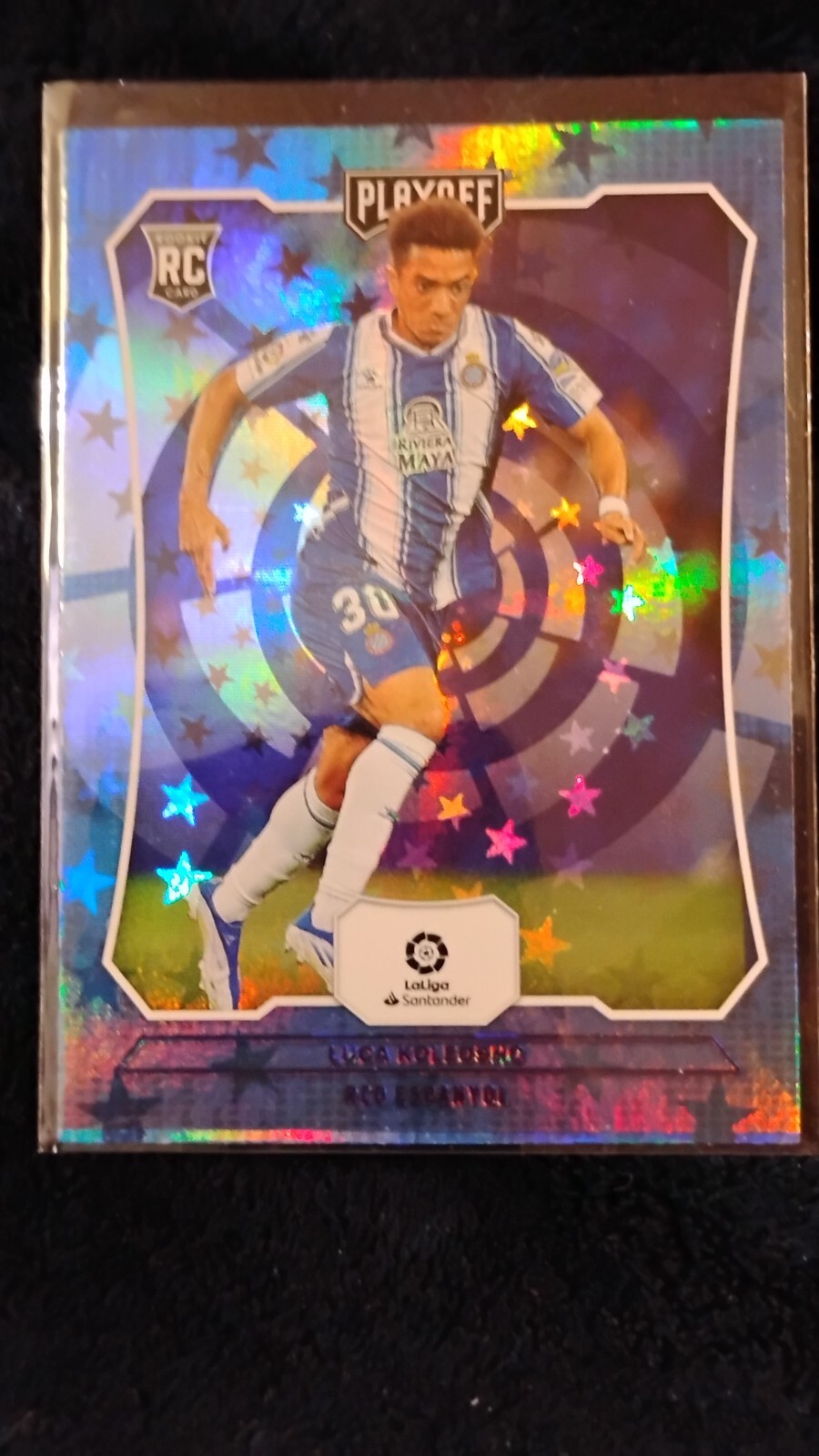 2022-23 Panini Chronicles Playoff La Liga Purple Astro - #65