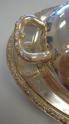 Wm. A Rogers  Silver-Plated Serving Double Handle Covered Dish 12