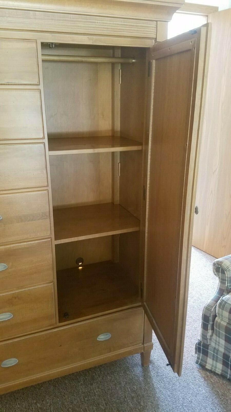 Ethan Allen Swedish Home Armoire 43.5