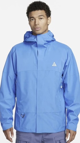 New NIKE ACG STORM-FIT CASCADE RAINS JACKET Blue Size XXL (DV9415 435)