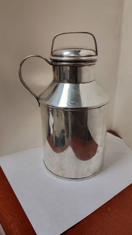 American Sterling Silver Milk Can Cocktail Shaker 925 By J.E. Caldwell & Co 