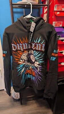 Dreamland Pullover Hoodie - Size Lrg - raised embroidered- 