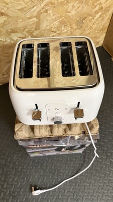 KENWOOD 4 Slice Dawn Toaster Midnight Oatmeal Cream Colour  TFP09.000CR 