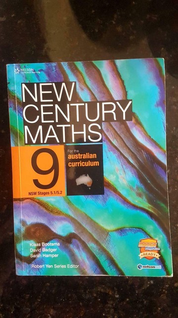 New Century Maths Year 9 NSW Stages 5 1 5 2 Textbooks Gumtree 