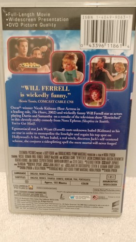 Bewitched UMD Movie for Sony PSP Free Shipping!