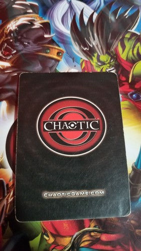 CHAOTIC LORD VAN BLOOT DAWN OF PERIM ULTRA RARE PLAYED CONDITION