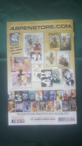 Lola XOXO (Aspen) Volume 2 #6B 2018 NM