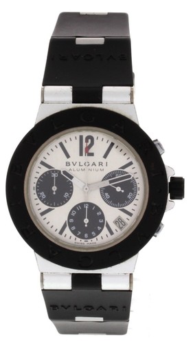 BVLGARI AL44TA Aluminum Date Automatic Men's Warranty Card