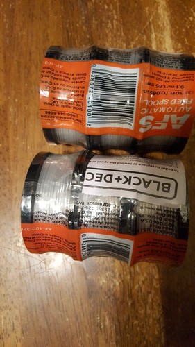 Black & Decker AF-100-3ZP 30' Line String Trimmer Replacement Spool - 6 Spools