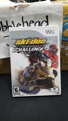 CIB SKI-DOO SONOWMOBILE CHALLENGE NINTENDO WII VIDEO GAME