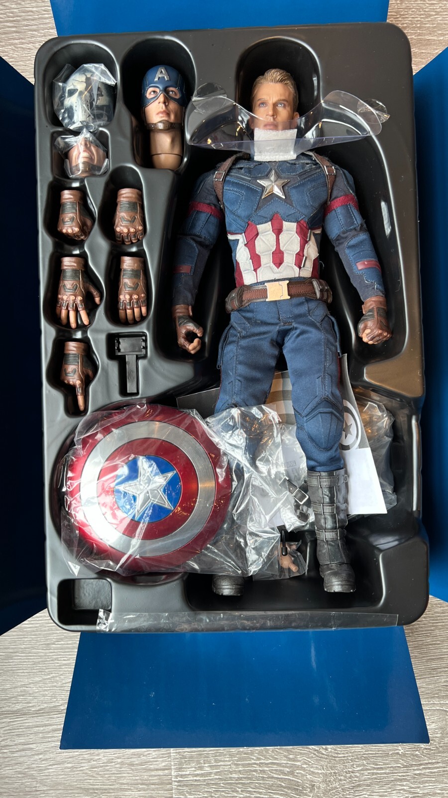 Civil War Captain America 1:6 Scale Action Figure Mms350