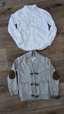 Sweater And 1 White Top For Boys Sz 5/6
