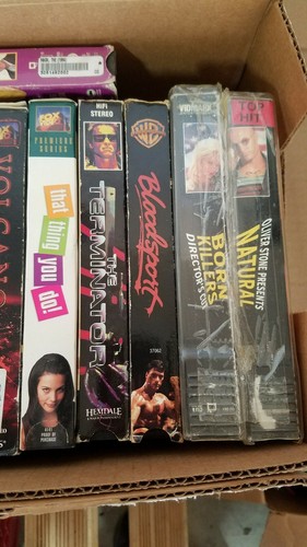 Movies On VHS Lot Of 17 Mixed [VHS]