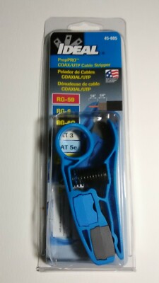 Ideal 45-605 PrepPro Coax/UTP Cable Stripper