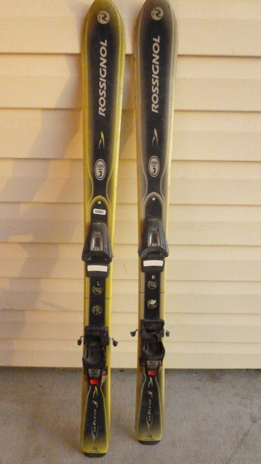 Rossignol Cobra J Junior Snow Skis with Salomon Bindings