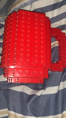 Think Geek Red Build-on block mug