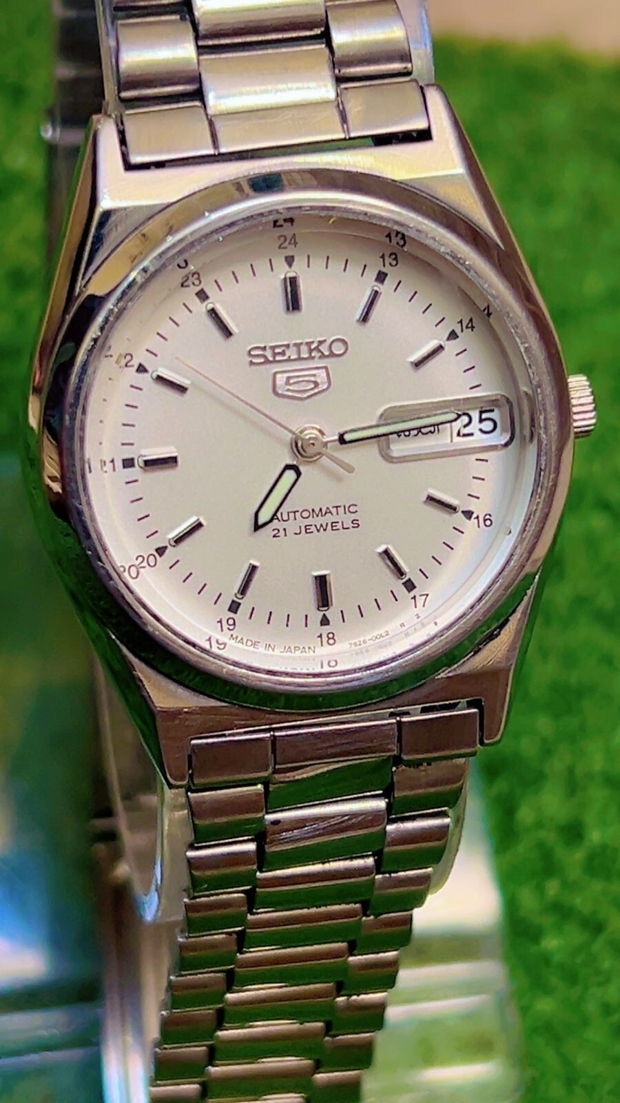Seiko 5 7s26-0450 automatic made in Japan day and date and