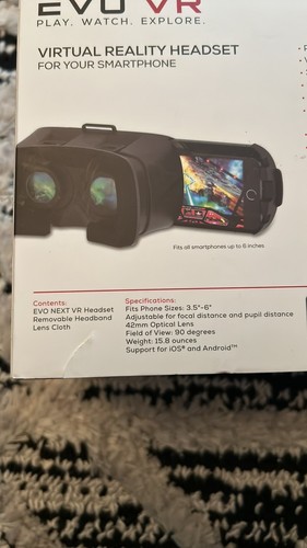 EVO VR Virtual Reality Headset for your Smart Phone -  New in Box EVO NEXT