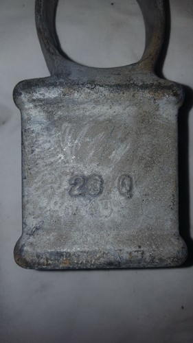 Pair (2) ANTIQUE Vintage CAST IRON FINIALS FENCE POST GATE POLE * Acorn Design