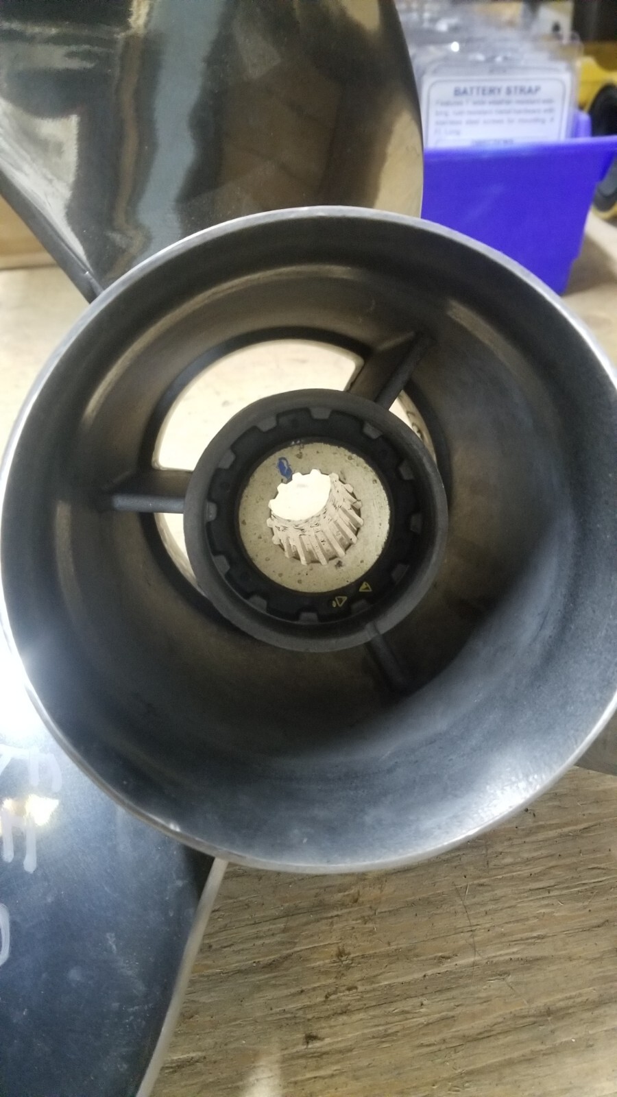 YAMAHA SALTWATER SERIES II STAINLESS 6CE-45972-20-00 21-T 15 - Picture 3 of 6