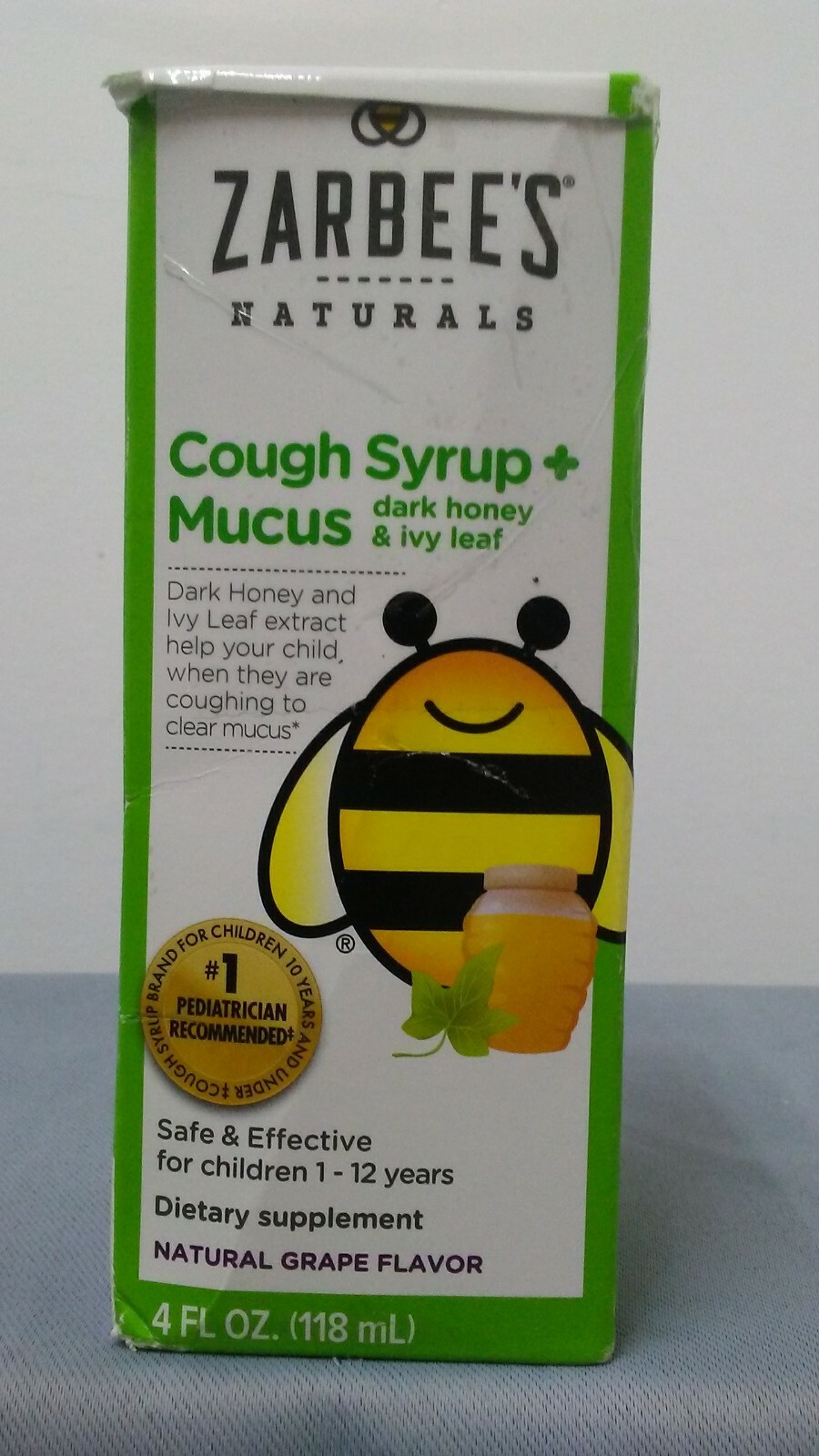 LOT 3 ZARBEE'S NATURAL KIDS NIGHTTIME COUGH SYRUP & COUGH SYRUP + MUCUS EXP 9/20