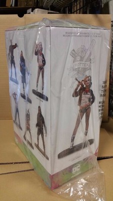 HARLEY QUINN STATUE DC COMICS SUICIDE SQUAD MOVIE: MARGO ROBBIE (FACTORY SEALED)