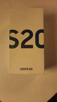 SAMSUNG S20 EMPTY BOX WITH INSERTS