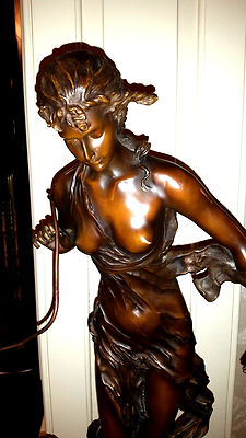 BRONZE STATUE LEDA AND THE SWAN 31