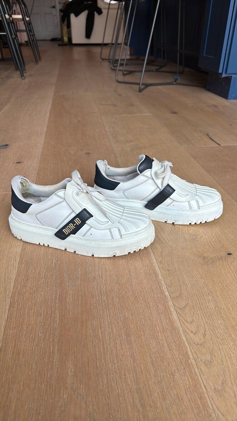 Dior ID sneakers in white, size EU 39.5, preowned | eBay Dior ID sneakers in white, size EU 39.5, preowned | eBay