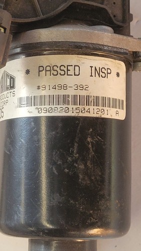 LEO TRI F91498 495 Wiper Motor Freightliner