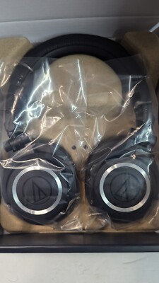 Audio-Technica ATH-M50xBT2 Wireless Over-Ear Headphones, Black