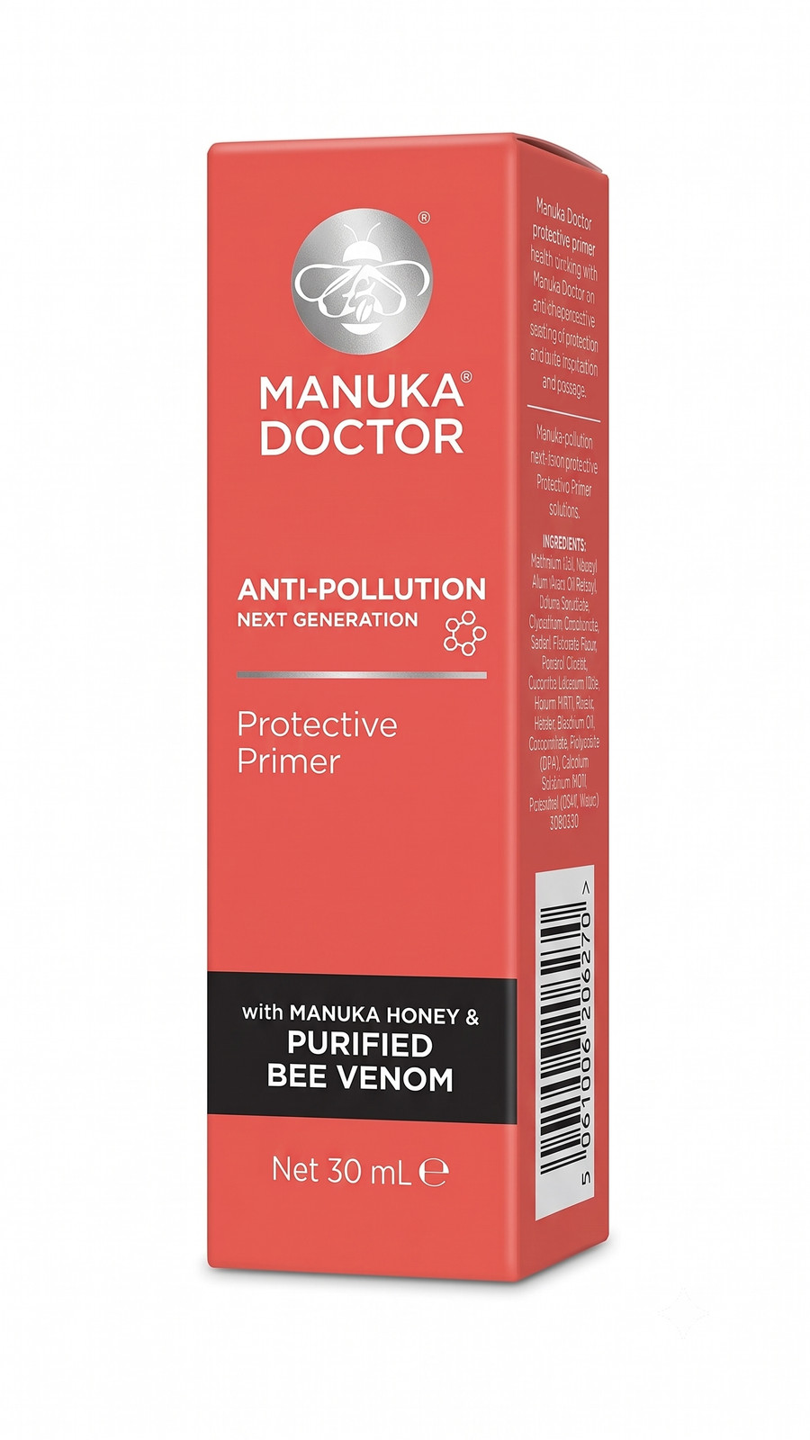 Manuka Doctor Anti-Pollution Protective Primer 30ml Bee Venom & Manuka Honey