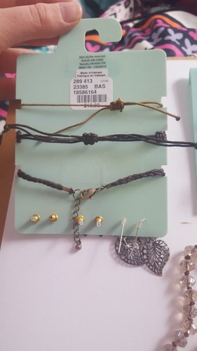 Fashion Jewelry, Bracelets, Earrings, rings