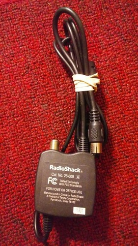 RadioShack Audio/Video Modulator RF Adapter(Cat. No. 26-609)for PlayStation