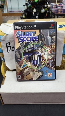 CIB SILENT SCOPE SONY PLAYSTATION 2 PS2 VIDEO GAME COMPLETE IN BOX