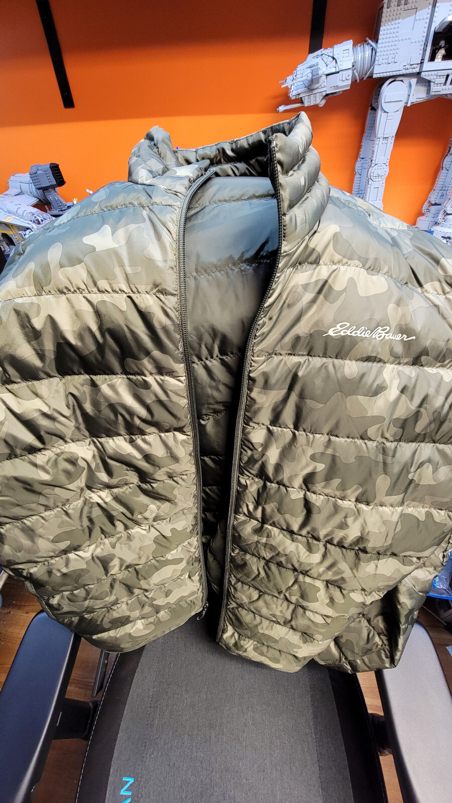 Men's Eddie Bauer Cirruslite Down Jacket - Camo - Tall XXL