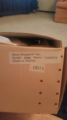 Victorian Porcelain Doll - Show Stoppers -  Cheryl style f686