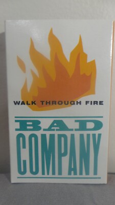 Bad Company Walk Through Fire, Cassette Tape, ATCO Records