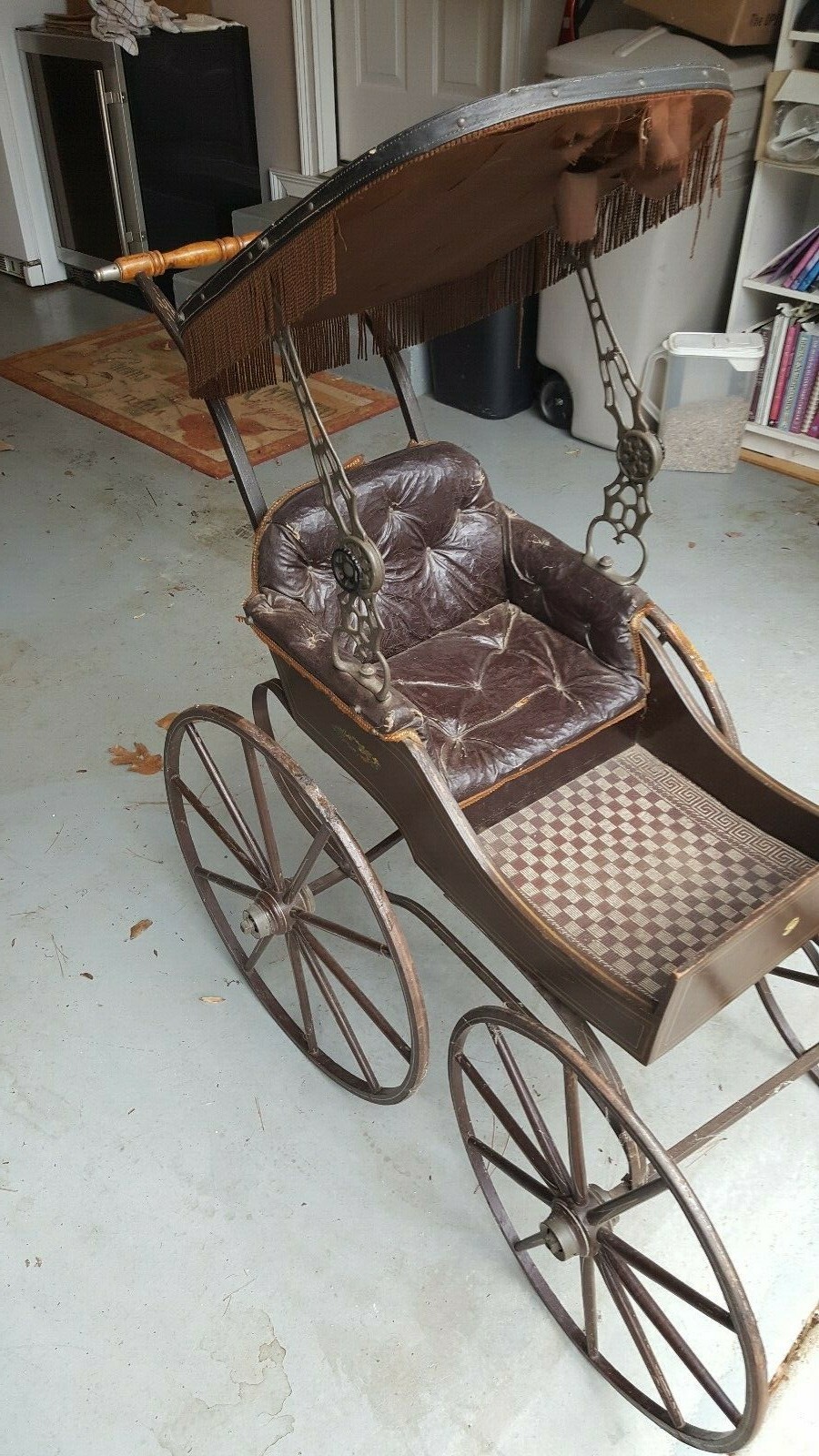 Antique Victorian Baby Carriage
